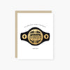 went nine rounds foil cancer card