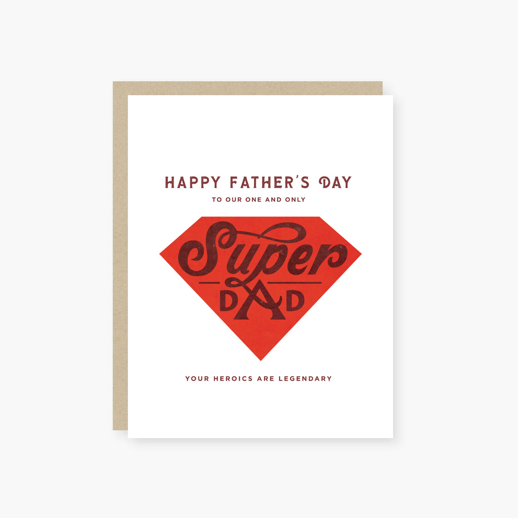 super dad father's day card