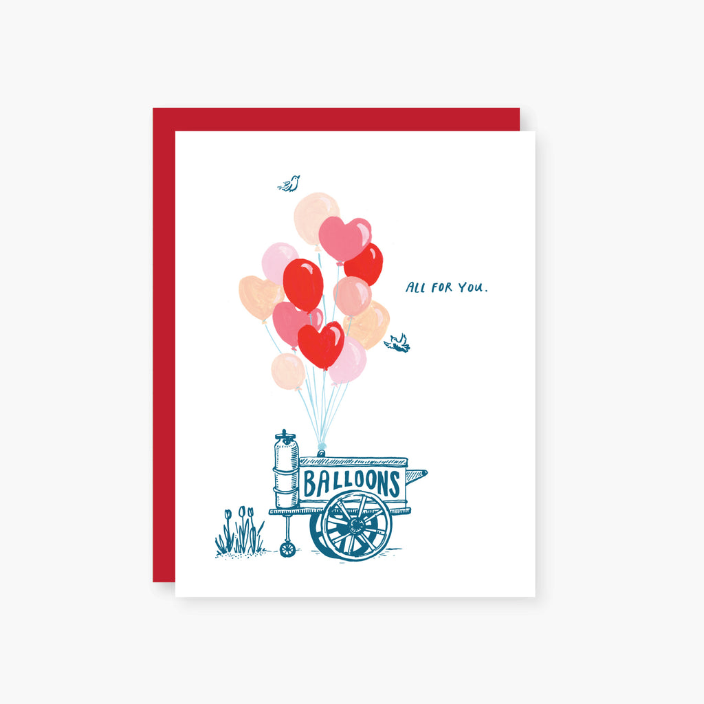 Balloon Cart love card – 2021 Co.