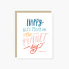 best mom on the planet mother's day card