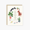 pet mom plant mom mother's day card
