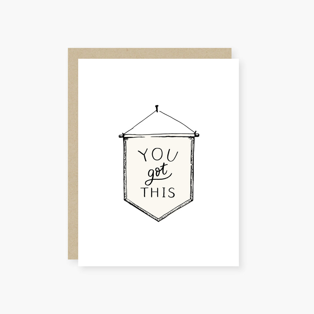 you got this banner inspiration card