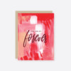 you are my forever love card