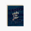 written in the stars wedding & anniversary card