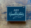 happy hanukhristmas, it's a thing. christmas & hanukkah card