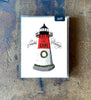 seasons greeting from the cape (nauset lighthouse) holiday card