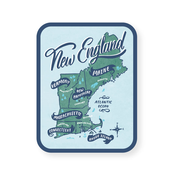 New England Sticker