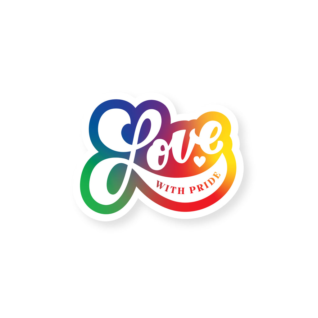 2021 Co. x Holiday Junkie Love with Pride Sticker