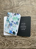 watercolor floral pocket journal