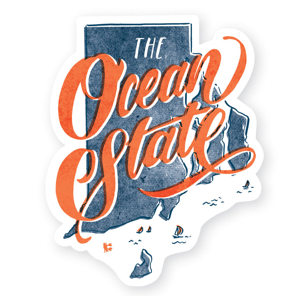 the Ocean State sticker