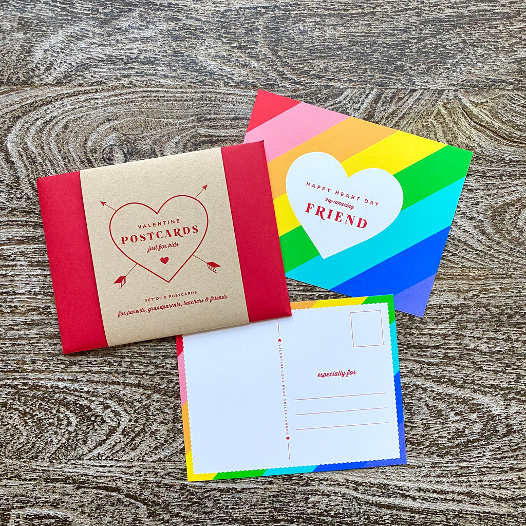 kids valentine's day postcard pack – 2021 Co.